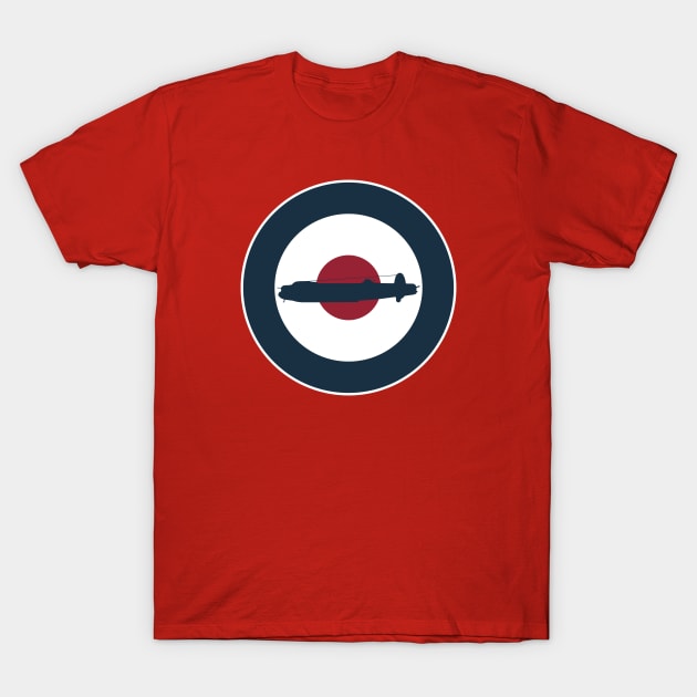 RAF Avro Lancaster Bomber T-Shirt by TCP